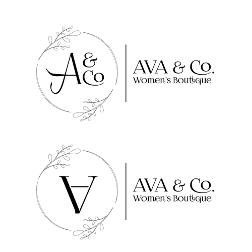 Design a logo for Ava & Co. women's boutique Design by dharmayu