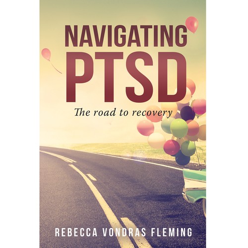 Design a book cover to grab attention for Navigating PTSD: The Road to Recovery Design por dalim