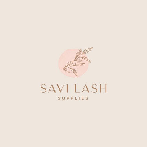 lash company logo-ontwerp door desi9nart