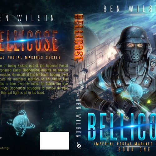 Sci-Fi Novel Cover Design, Start of Series. Design by Max63