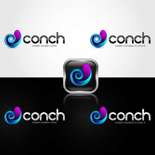 logo for Conch Design réalisé par struggle4ward