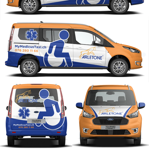 MyMedicusTaxi.ch / Ambulance Design by theANUNGs