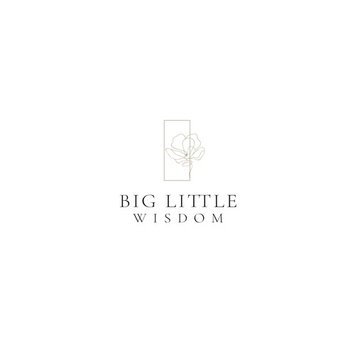 Create a pure & simple logo/ CI for "Big Little Wisdom" (Ayurvedic Inspired Skincare) Design by JU_PO