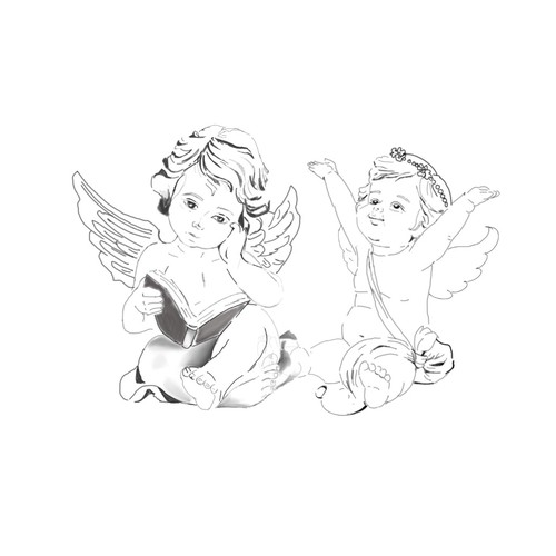 Cherubs at Play Design by arbitise