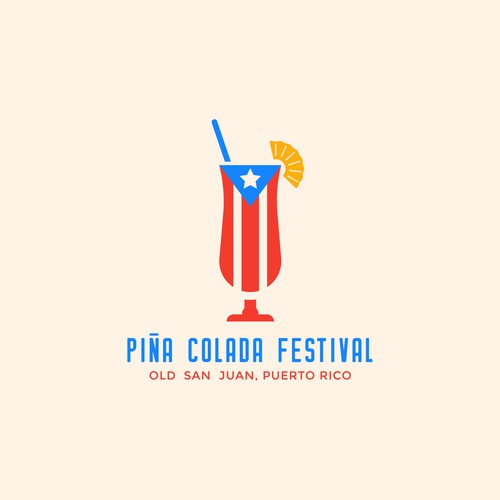 Piña Colada Festival Logo and Branding Package Design réalisé par Monsant