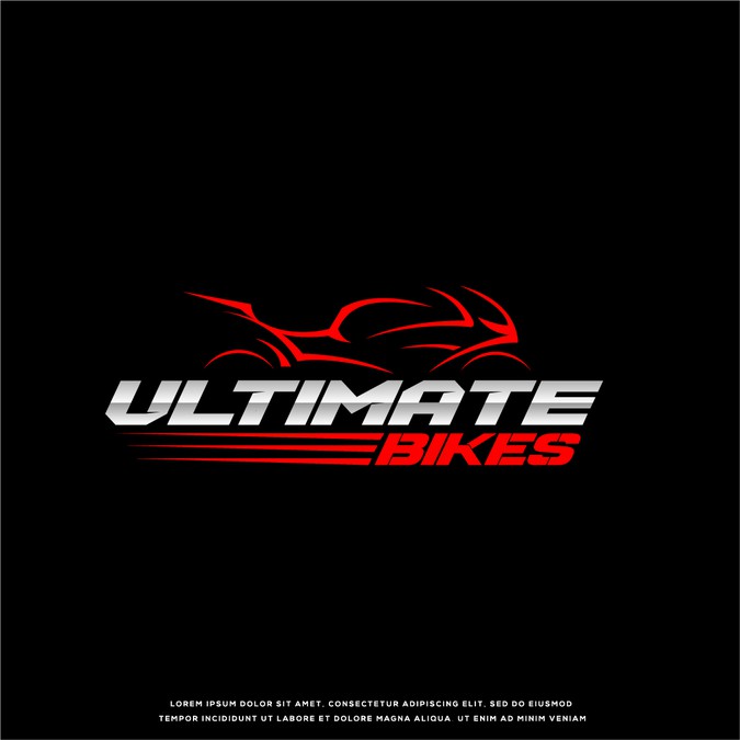 Used Motorcycle Dealer New Brand Ultimate Bikes Logo design contest