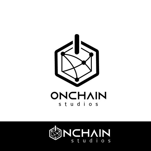 Logo for new Blockchain Gaming company Diseño de Yanet GR