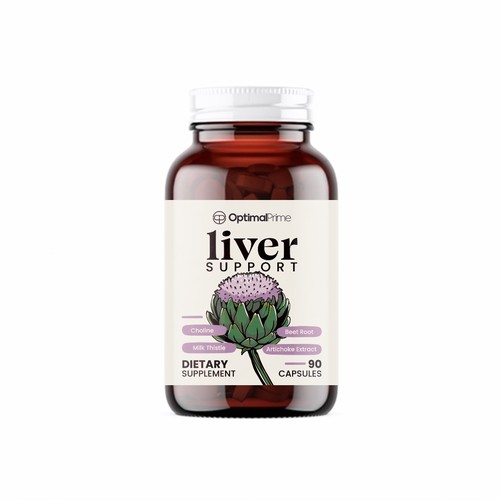 Label Needed for Liver Support Vitamin Design by byangejimenez