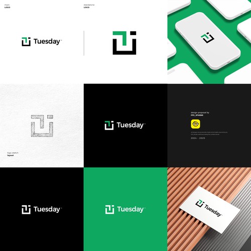 Design a logo for "Tuesday" Design by FF3 ˢᵗᵘᵈⁱᵒ