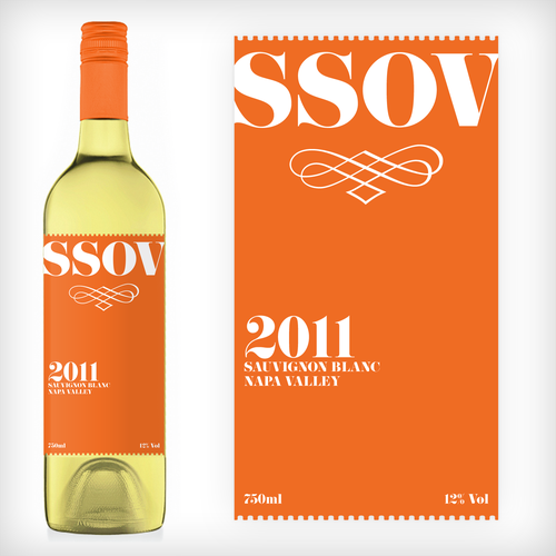 Wine Label design for high energy family owned winery! Diseño de Christian Bjurinder