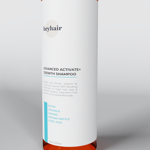 Minimalistic Package Branding Design for a Cosmetic Hair Care Line - ONE PRODUCT Design by babibola