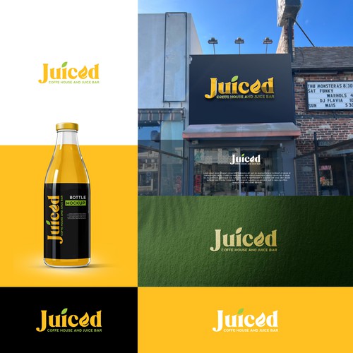 Branding for a Coffee House and Juice Bar Design by R K 9 8 .