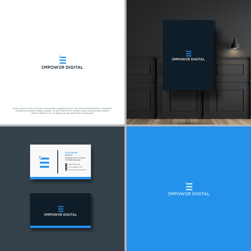 Logo & business card contest entry by WANGS ™