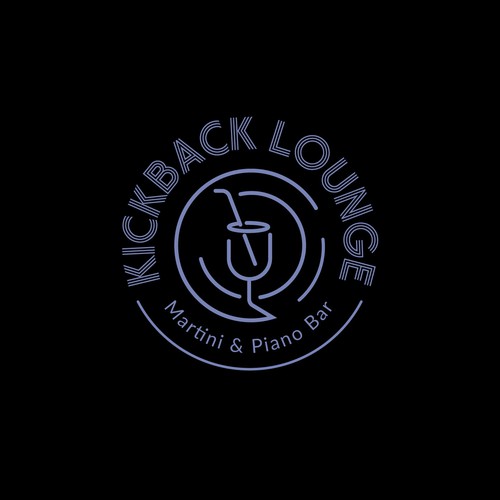 Kickback Lounge - Martini & Piano Bar Design by defeale