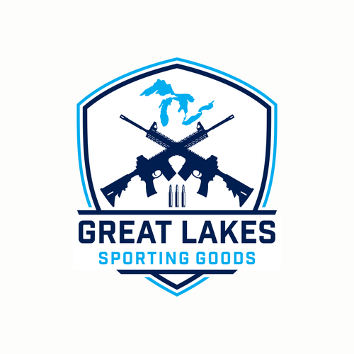 Badge/Logo for Sporting goods store that specializes in custom gun builds Design by Dedy Andreas