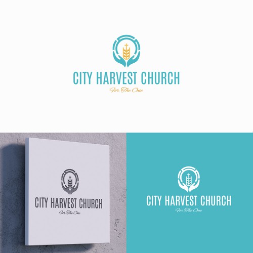 Clean and Modern church logo for church relaunch and rebrand. Design by Gurditsingh415