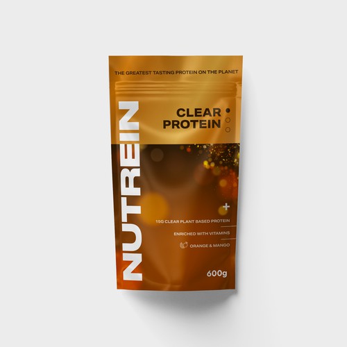 Diseño de nutrein gold de SRGrafica