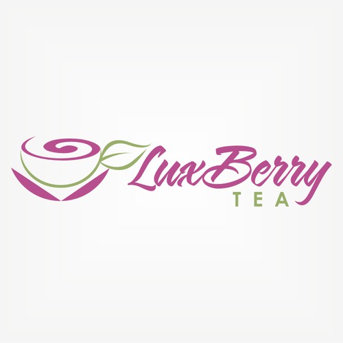 Create the next logo for LuxBerry Tea Diseño de Lisssa