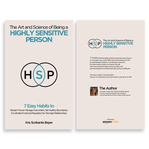 Fantastic HSP Solutions Book Cover Design by alxdryoga