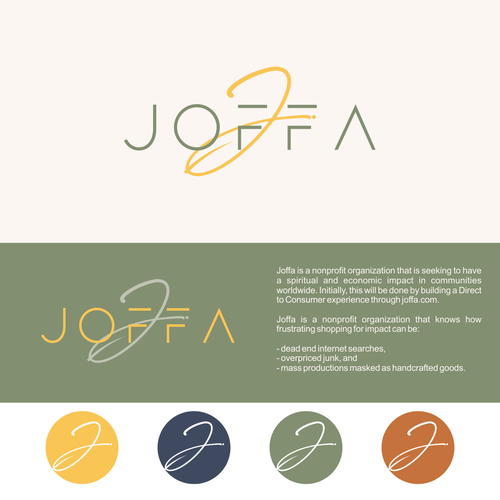 Unique, Clean Logo w/ Icon for E-Commerce Store Design by JOY ART DESIGN