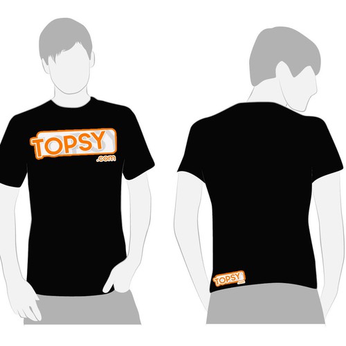 T-shirt for Topsy Ontwerp door Daotme Republik