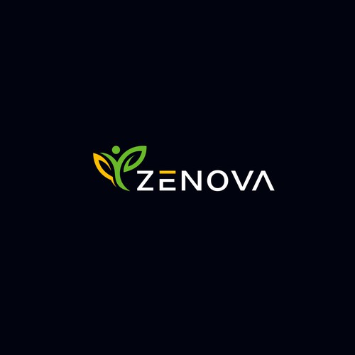 Zenova Logo: Revolutionary suite of health and wellness mobile apps Design by FUAD™