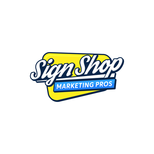 Logo for digital marketing agency that appeals to sign & vehicle wrap companies Design by Grapismo