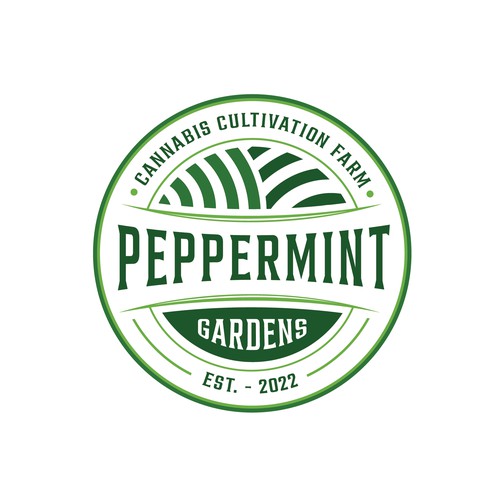 Peppermint Gardens Logo Design by Thinking_Core