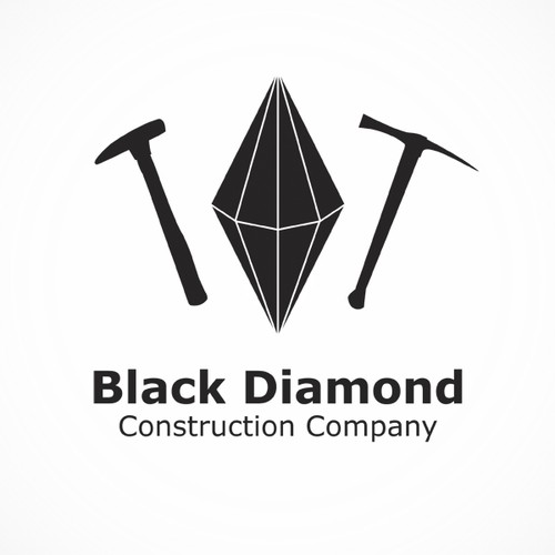 logo for Black Diamond Construction Company | Logo design contest