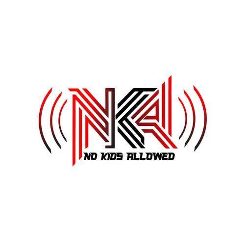DJ Name Logo Needed for Marketing- NKA (No Kids Allowed) Design by BenGraphics
