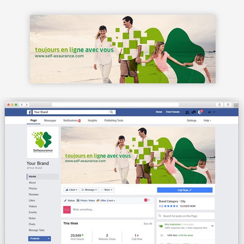 Facebook cover contest entry by posspoint