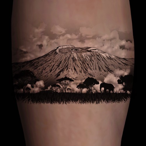 Mount Kilimanjaro tattoo Tattoo contest