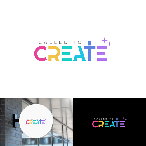 "Called to Create" Logo Design Design by Voos Studio