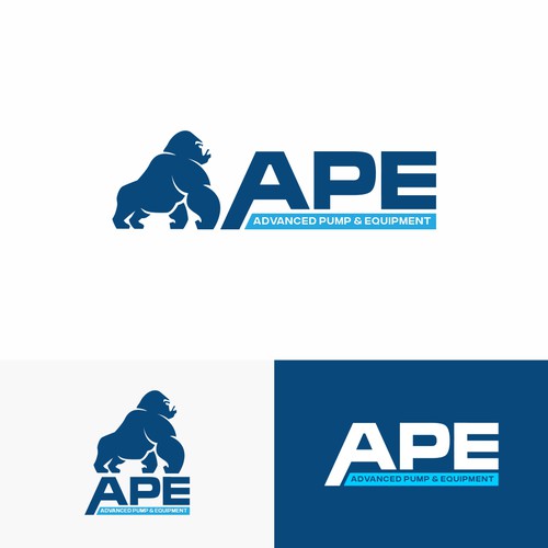 APE (Advanced Pump and Equipment) logo redesign Design by Aanz ✅