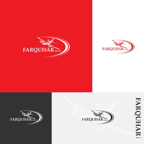 Farquhar Air Inc.  Private charter service Design by AZIEY