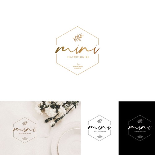 Mini Matrimonies Logo Needed For Micro Wedding Ceremonies! Design by Tara✏️