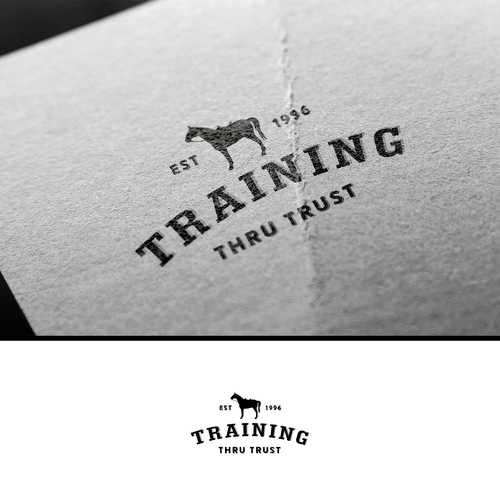 Looking for a simple but powerful horsemanship/horse trainer logo Design by Bishusal™