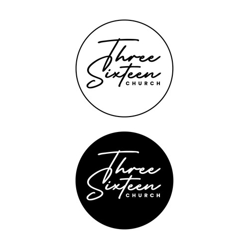 Can you turn the name "Three Sixteen Church" into a cool logo? Réalisé par KenTrix16