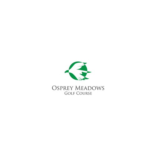 Golf Course Logo - Osprey Meadows Golf Course at Tamarack Design by eRsiti_Art