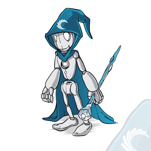 Design a Technology Wizard character for marketing a tech company Design by Odius