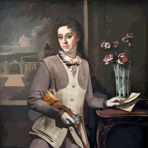 Design by sculptor titled "Clays. Not hunting."