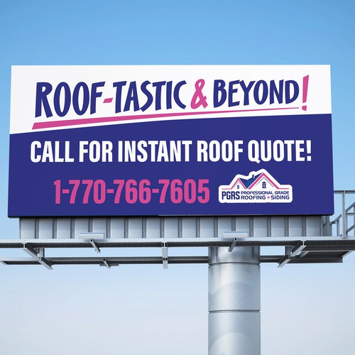 Catchy Billboard Design Design by BrainStorm.