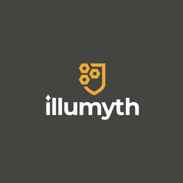 Design by Martin Spasovski titled "illumyth - Cyber Security Company"