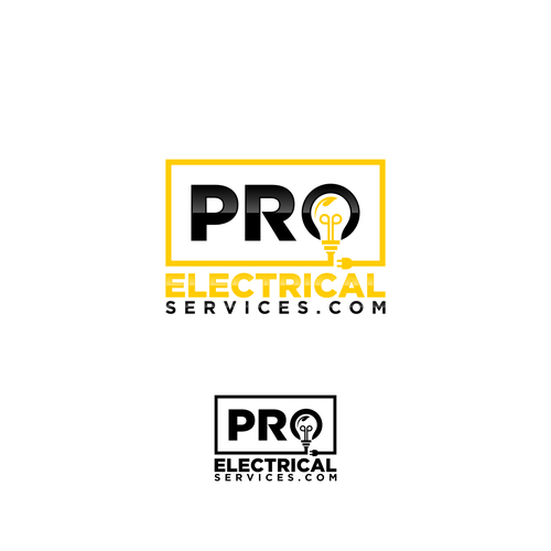 we need a powerful logo to attract customers whit electrical projects or needs Design by Log_In