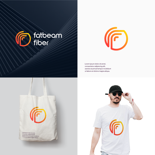 Fatbeam Fiber logo-ontwerp door Hants ℠