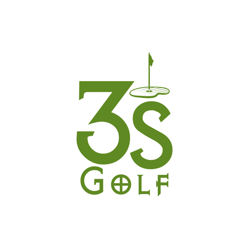 A logo for a fun, beautiful and affordable par-3 golf course. Design by master.piece