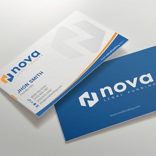 Design a Print Material (Biz Card, Letterhead, Letter) for Legal Funding Company Ontwerp door kaylee CK