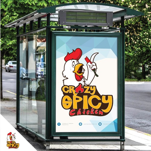 Create a logo for new restaurant that serves spicy fried chicken Design by Alva20