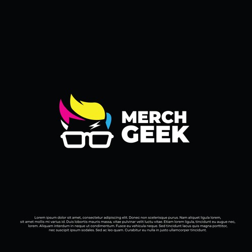 Merch Geek needs a new logo! Design by Yerffej✅