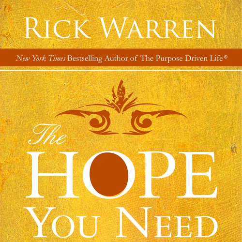 Design Rick Warren's New Book Cover Diseño de thedesigndepot2